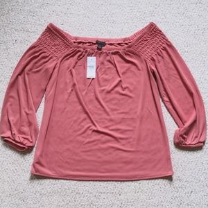 Ann Taylor Off Shoulder Blouse